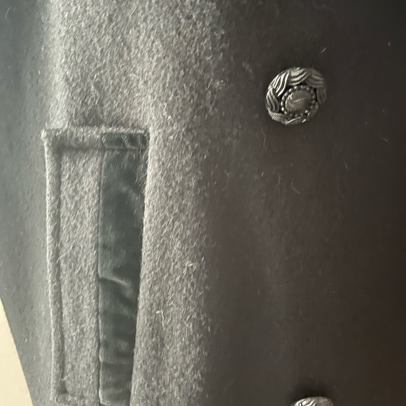 Vintage Outer Profile Clothing Ltd Black Victorian Style Coat - Picture 6 of 16